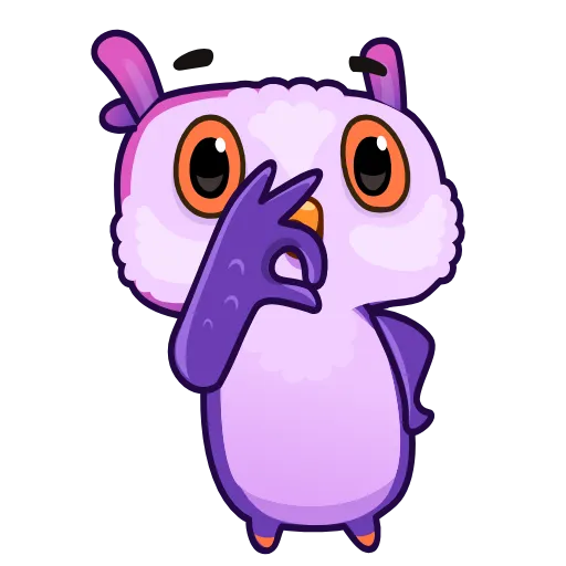 😉 Стикер «Owled Didi» для Telegram