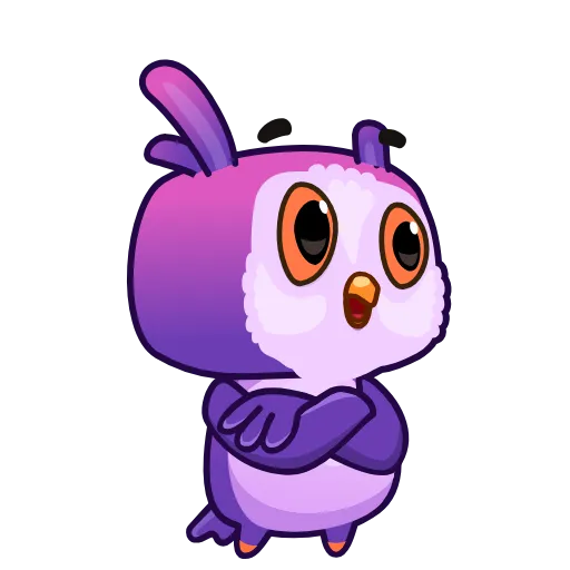 🙅‍♂️ Стикер «Owled Didi» для Telegram