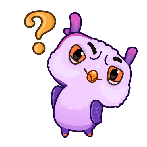 ❓ Стикер «Owled Didi» для Telegram