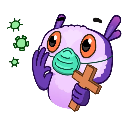 🦠 Стикер «Owled Didi» для Telegram