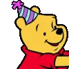 🥳 Эмодзи «Winnie Pooh Anim» для Telegram