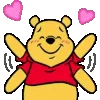 🥰 Эмодзи «Winnie Pooh Anim» для Telegram