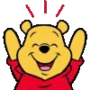 🙋‍♀️ Эмодзи «Winnie Pooh Anim» для Telegram
