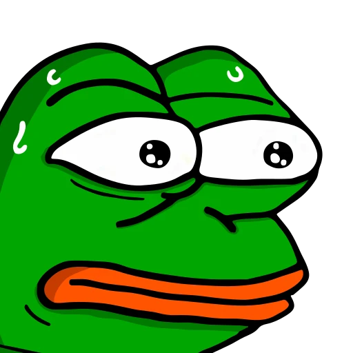 😨 Стикер «pepes» для Telegram
