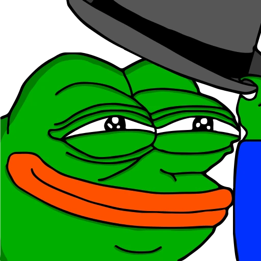 🎩 Стикер «pepes» для Telegram