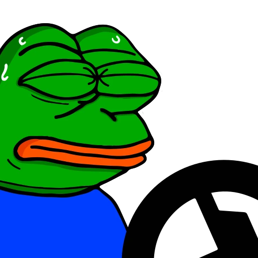 🚙 Стикер «pepes» для Telegram