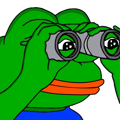 👀 Стикер «pepes» для Telegram