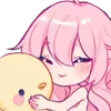 🫂 Эмодзи «Pink Merm» для Telegram