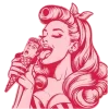 🦩 Эмодзи «Pink Joy» для Telegram