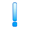 ❗️ Эмодзи «Синие буквы и иконки» для Telegram