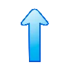 ⬆️ Эмодзи «Синие буквы и иконки» для Telegram