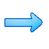 ➡️ Эмодзи «Синие буквы и иконки» для Telegram