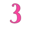 💗 Эмодзи «Pink letters» для Telegram