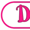 💗 Эмодзи «Pink letters» для Telegram