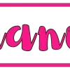 💗 Эмодзи «Pink letters» для Telegram