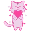 💗 Эмодзи «Pink letters» для Telegram