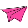 💗 Эмодзи «Pink letters» для Telegram