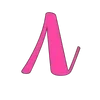 💗 Эмодзи «Pink letters» для Telegram