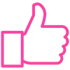 💗 Эмодзи «Pink letters» для Telegram