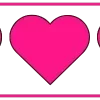 💗 Эмодзи «Pink letters» для Telegram