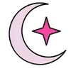 💗 Эмодзи «Pink letters» для Telegram