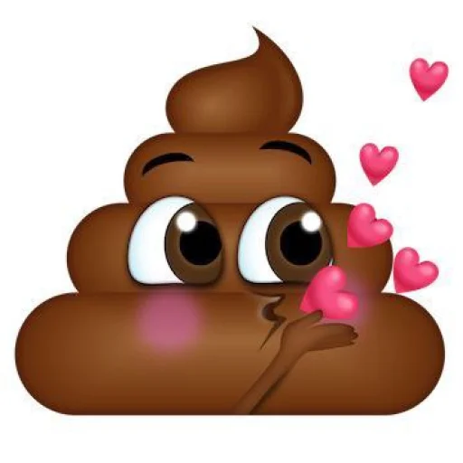 🤩 Стикер «Poops» для Telegram