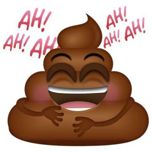 🤩 Стикер «Poops» для Telegram