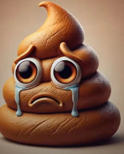 🤩 Стикер «Poops» для Telegram
