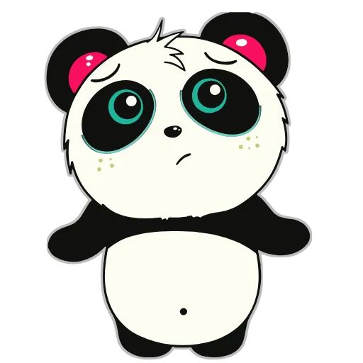 🤷‍♂️ Стикер «Pandy» для Telegram