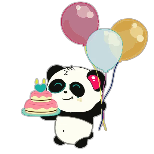 🎂 Стикер «Pandy» для Telegram