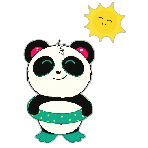 ☀️ Стикер «Pandy» для Telegram