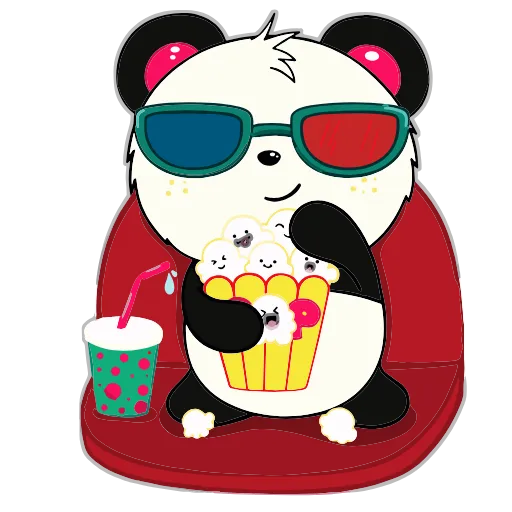 🍿 Стикер «Pandy» для Telegram