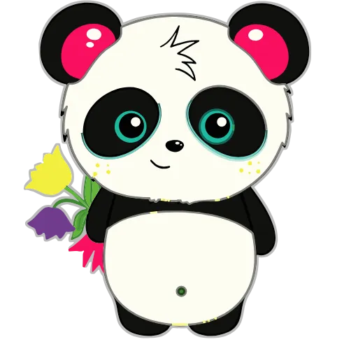 Стикерпак Pandy для Telegram — скачать