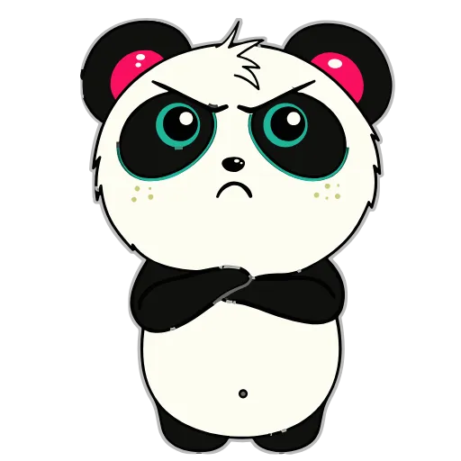 🙄 Стикер «Pandy» для Telegram