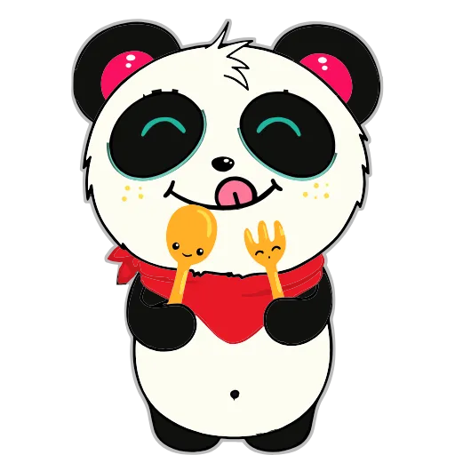 😋 Стикер «Pandy» для Telegram