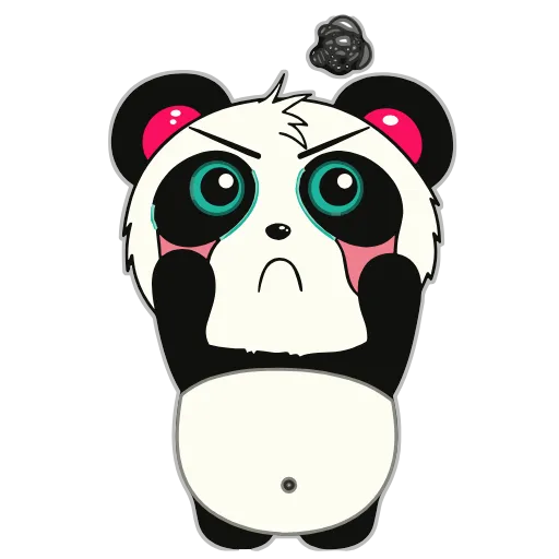 😮‍💨 Стикер «Pandy» для Telegram
