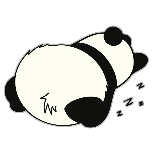 😴 Стикер «Pandy» для Telegram