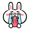 😭 Эмодзи «Rabbit Emoji» для Telegram