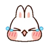 😖 Эмодзи «Rabbit Emoji» для Telegram