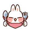 🍴 Эмодзи «Rabbit Emoji» для Telegram