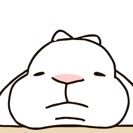 😕 Эмодзи «Pale Rabbit» для Telegram