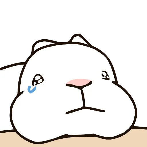 🥺 Эмодзи «Pale Rabbit» для Telegram