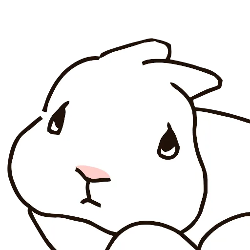 🥺 Эмодзи «Pale Rabbit» для Telegram