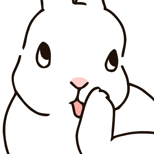 😛 Эмодзи «Pale Rabbit» для Telegram