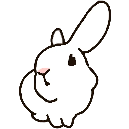 🦻 Эмодзи «Pale Rabbit» для Telegram
