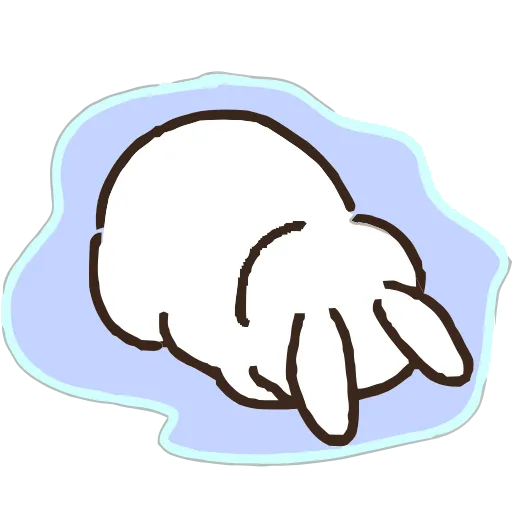 😭 Эмодзи «Pale Rabbit» для Telegram