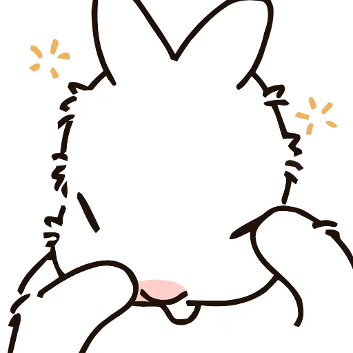 ✨ Эмодзи «Pale Rabbit» для Telegram