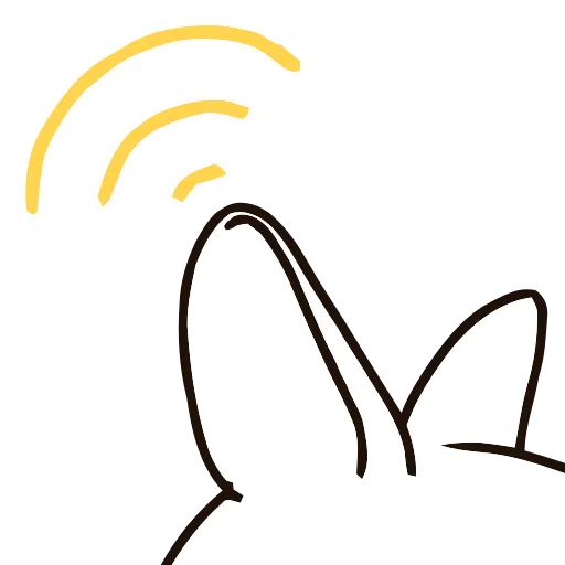 🦻 Эмодзи «Pale Rabbit» для Telegram