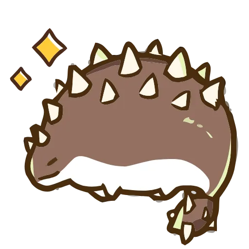 🦕 Эмодзи «Paleontology» для Telegram