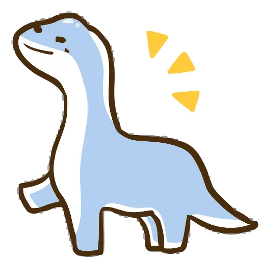 🦖 Эмодзи «Paleontology» для Telegram